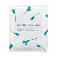 Hyggee Hyggee Relief Blue Flower Mask - Szövetmaszk ultra hidratáló és nyugtató 35ml