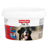 Beaphar Beaphar Top10 Multivitamin tabletta kutyáknak 180db