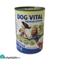 Dog Vital Dog Vital konzerv sensitive lamb&rice 6x1240gr