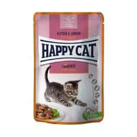 Happy Cat Happy Cat Pouch Szósz Kitten-Junior Kacsa 85g