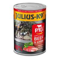 Julius-K9 JULIUS - K9 paté beef and liver - nedveseledel (marha,máj) felnőtt kutyák részére 400 g