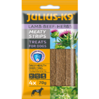 Julius-K9 Julius K-9 Meaty Snacks gyógynövényekkel 70g