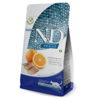 N&amp;D N&D Grainfree Adult Cat Ocean hering&narancs 300g