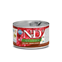 N&D N&D Dog Quinoa konzerv szarvas&kókusz adult mini 140g