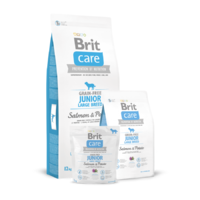 Brit Care Brit Care Grain-free Junior Large Breed Salmon & Potato 1 kg kutyatáp