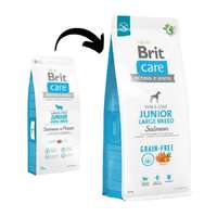 Brit Care Brit Care Grain-free Junior Large Breed Salmon & Potato 3 kg kutyatáp