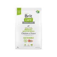 Brit Care Sustainable Brit Care Sustainable Adult Medium Breed Chicken & Insect 3 kg