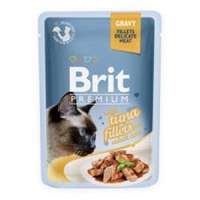 Brit Premium Brit Premium Cat Delicate Fillets in Gravy with Tuna 85g