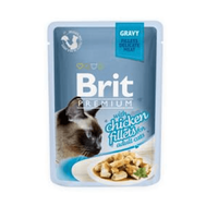 Brit Premium Brit Premium Cat Delicate Fillets in Gravy with Chicken 85g