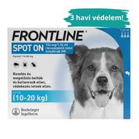 Frontline Frontline spot on kutya M /10-20 kg/ 3x