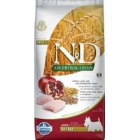 N&D N&D Dog Ancestral Grain csirke, tönköly, zab&gránátalma adult mini 800g