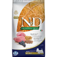 N&D N&D Dog Ancestral Grain bárány, tönköly, zab&áfonya adult mini 800g
