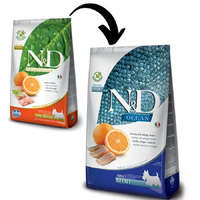 N&D N&D Grain Free hal&narancs adult mini 800g kutyatáp