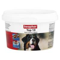  Beaphar TOP 10 Multivitamin Tabletták kutyáknak 180 db-os