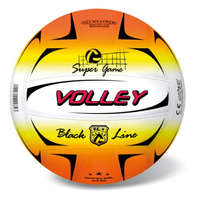 EU Strandröplabda, Fluo Black Line 21 cm - Narancs X