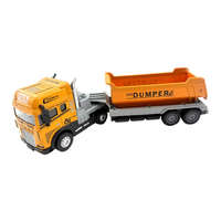 EU Kamion dömperrel dobozban elemes, fém 30x9x8 cm X