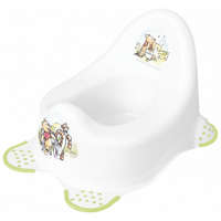 EU Tappancsos műanyag bili - Micimackó fehér X