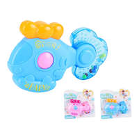 BabyBruin Zenélő, világító helikopter csörgő