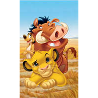 Disney Disney Az Oroszlánkirály Pride Lands Trio kéztörlő, arctörlő, törölköző 30x50 cm Nr1