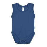 Kynga Kynga sötétkék ujjatlan baba body 62