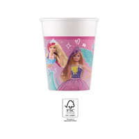 Mattel Barbie Fantasy papír pohár 8 DARABOS 200 ml FSC Nr2