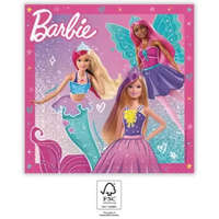 Mattel Barbie Fantasy szalvéta 20 DARABOS, 33x33 cm FSC