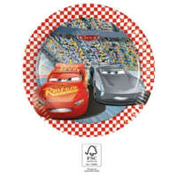 Disney Disney Cars Verdák Arena Race papírtányér 8 DARABOS, 20 cm FSC Nr2