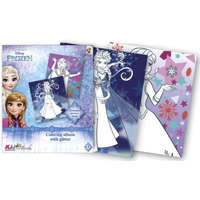 Disney Disney Jégvarázs csillámos matricákkal - Kiddo foglalkoztató füzet