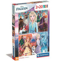 Clementoni Disney Jégvarázs Echoes 2x20 db-os puzzle 2x20 db-os puzzle Clementoni