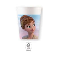 Disney Disney Frozen II Wind Spirit, Jégvarázs papír pohár 8 DARABOS 200 ml FSC