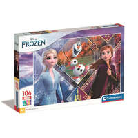Clementoni Disney Jégvarázs Winter Magic 104 db-os maxi puzzle Clementoni