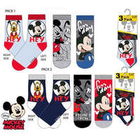 Disney Disney Mickey gyerek zokni 3 pár/csomag 23-34