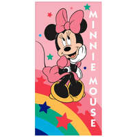Disney Disney Minnie Rainbow Star fürdőlepedő, strandtörölköző 70x140 cm