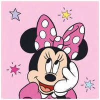 Disney Disney Minnie Star kéztörlő, arctörlő, törölköző 30x30 cm Nr1