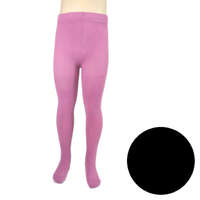 EU Fekete gyerek harisnya, pamut harisnyanadrág, kötött harisnya 92-98 cm