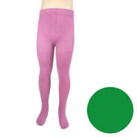 EU Fűzöld gyerek harisnya, pamut harisnyanadrág, kötött harisnya 68-80 cm