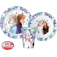 Disney Disney Jégvarázs Ice Magic étkészlet, micro műanyag szett 260 ml-es pohárral Nr3