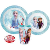 Disney Disney Jégvarázs étkészlet, micro műanyag szett 260 ml-es pohárral Nr2