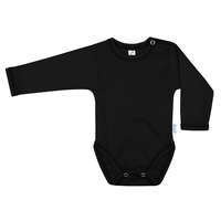 Kynga Kynga fekete hosszú ujjú koraszülött baba body 50
