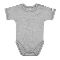 Kynga Kynga melírszürke rövid ujjú koraszülött baba body 56