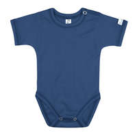 Kynga Kynga sötétkék rövid ujjú koraszülött baba body 50