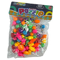 PRC Nyaklánc és karkötő készítő szett - vegyes gyöngyök, forma bepattintós