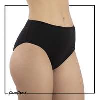 PamPress PamPress fekete női magasított derekú bugyi M-XXL
