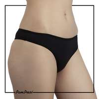 PamPress PamPress fekete női tanga S-XL