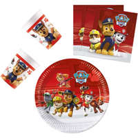 Nickelodeon Mancs Őrjárat Ready For Action party szett 36 DARABOS, 23 cm-es tányérral Nr5