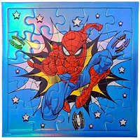 Marvel Pókember 25 db-os hologrammos puzzle meghívóval