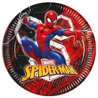 Marvel Pókember World of Webs papírtányér 8 db-os 23 cm FSC Nr5