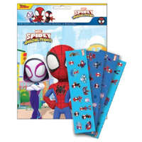 Marvel Pókember Spidey matricás album 50 db matricával Nr2