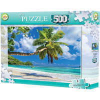 EU Seychelles Tengerpart puzzle 500 db-os