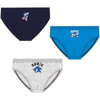 Sega Sonic a sündisznó gyerek fehérnemű, fiú alsó 3 darab/csomag 3 év, 4 év, 5 év, 6 év, 7 év, 8 év